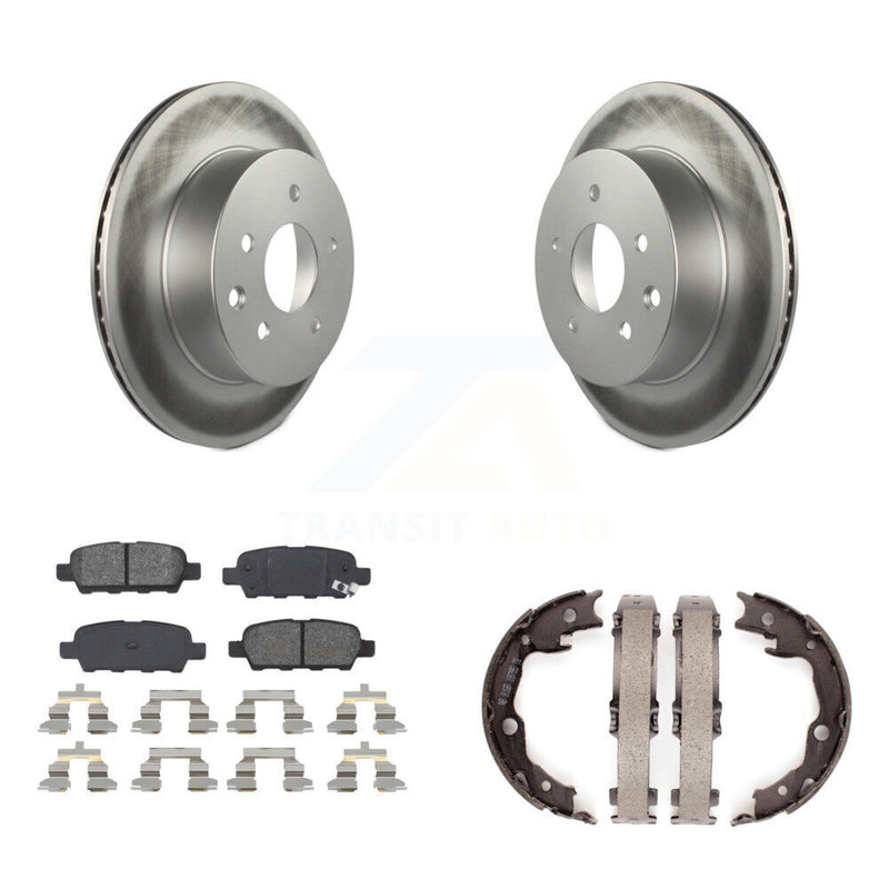 Transit Auto KGS-103031 Disc Brake Kit for 2008-2022 Nissan LEAF, Nissan Juke and More - Rear