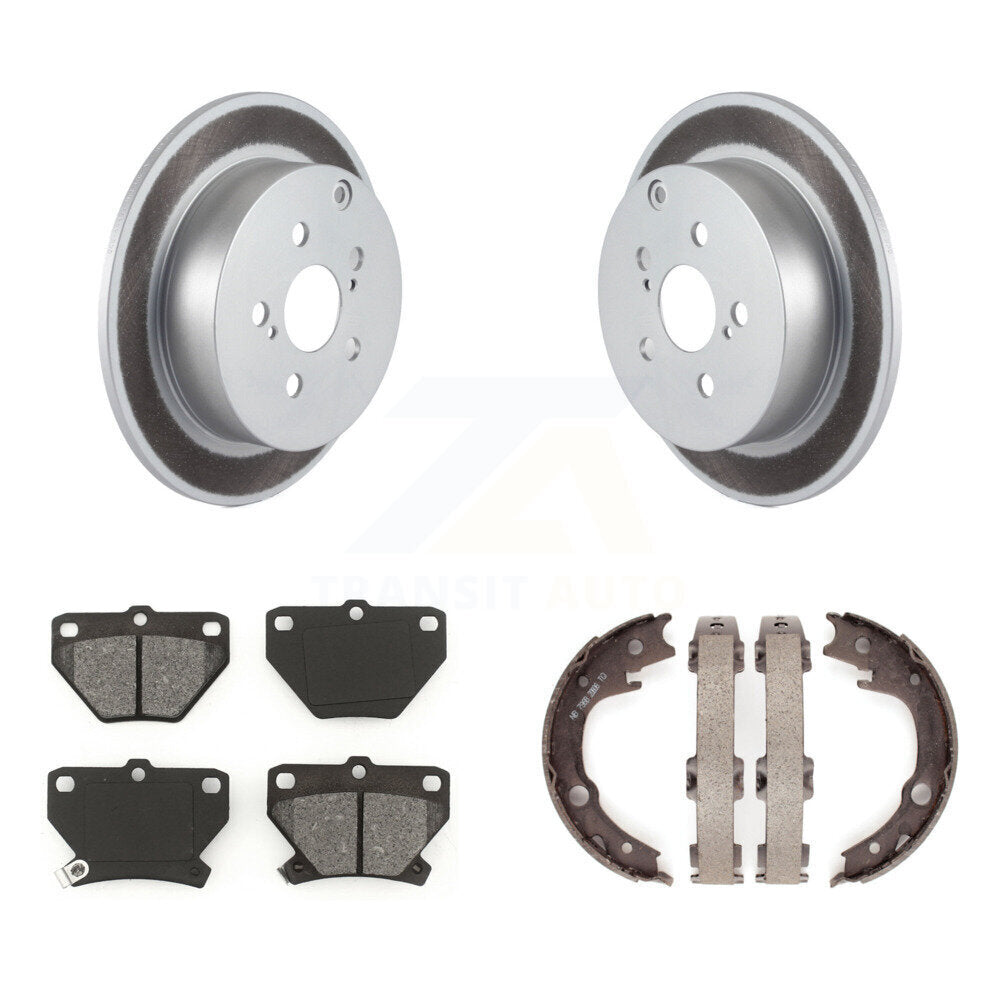 Transit Auto KGS-103036 Disc Brake Kit for 2000-2008 Pontiac Vibe, Toyota Corolla and More - Rear