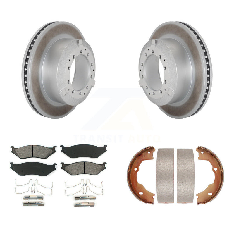Transit Auto KGS-103039 Disc Brake Kit for 2005-2016 Ford F-450 Super Duty, Ford F-550 Super Duty, Ford LCF - Rear