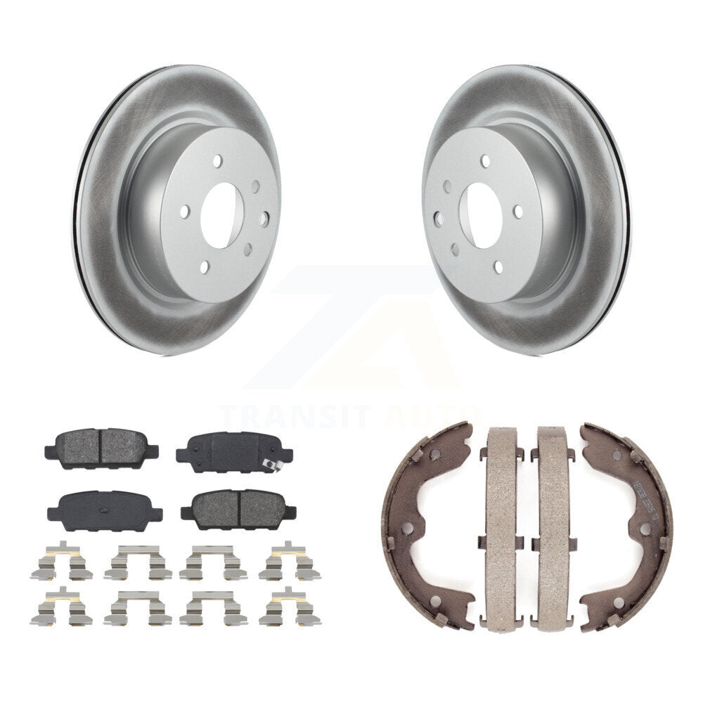 Transit Auto KGS-103045 Disc Brake Kit for 2005-2022 Nissan Maxima, INFINITI QX50 and More - Rear