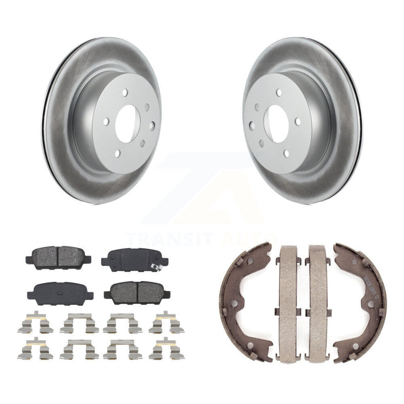 Transit Auto KGS-103045 Disc Brake Kit for 2005-2022 Nissan Maxima, INFINITI QX50 and More - Rear