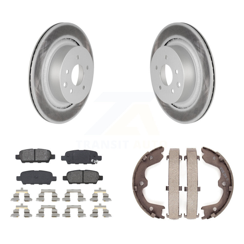 Transit Auto KGS-103047 Disc Brake Kit for 2007-2014 INFINITI Q60, INFINITI G35 - Rear