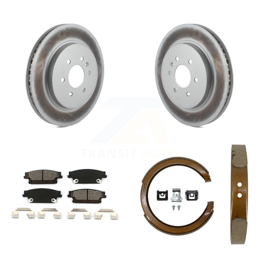 Transit Auto KGS-103049 Disc Brake Kit for 2004-2009 Cadillac SRX - Rear