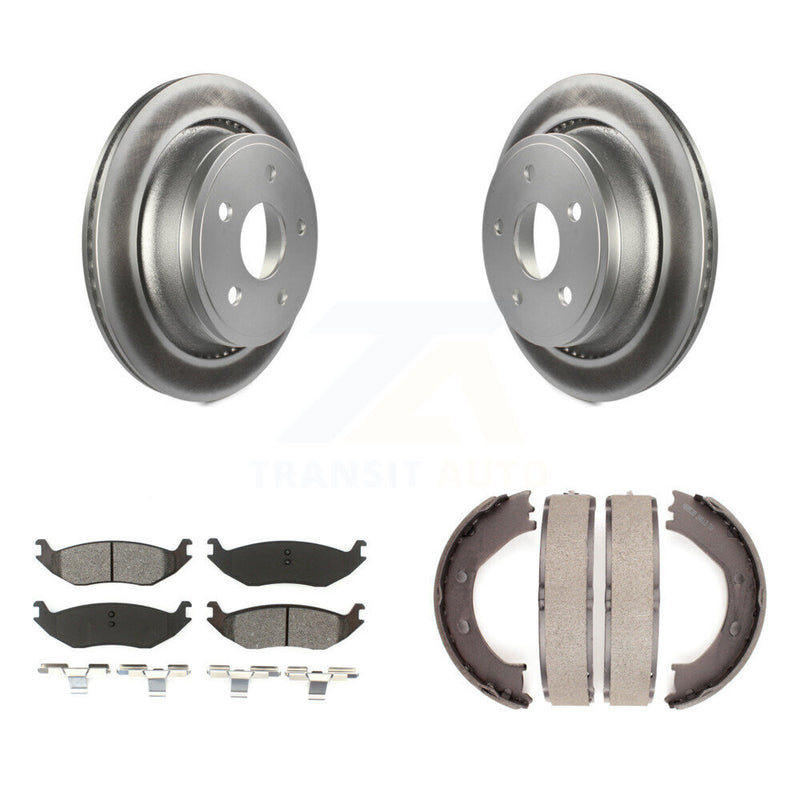 Transit Auto KGS-103057 Disc Brake Kit for 2004-2008 Dodge Ram 1500, Chrysler Aspen, Dodge Durango - Rear