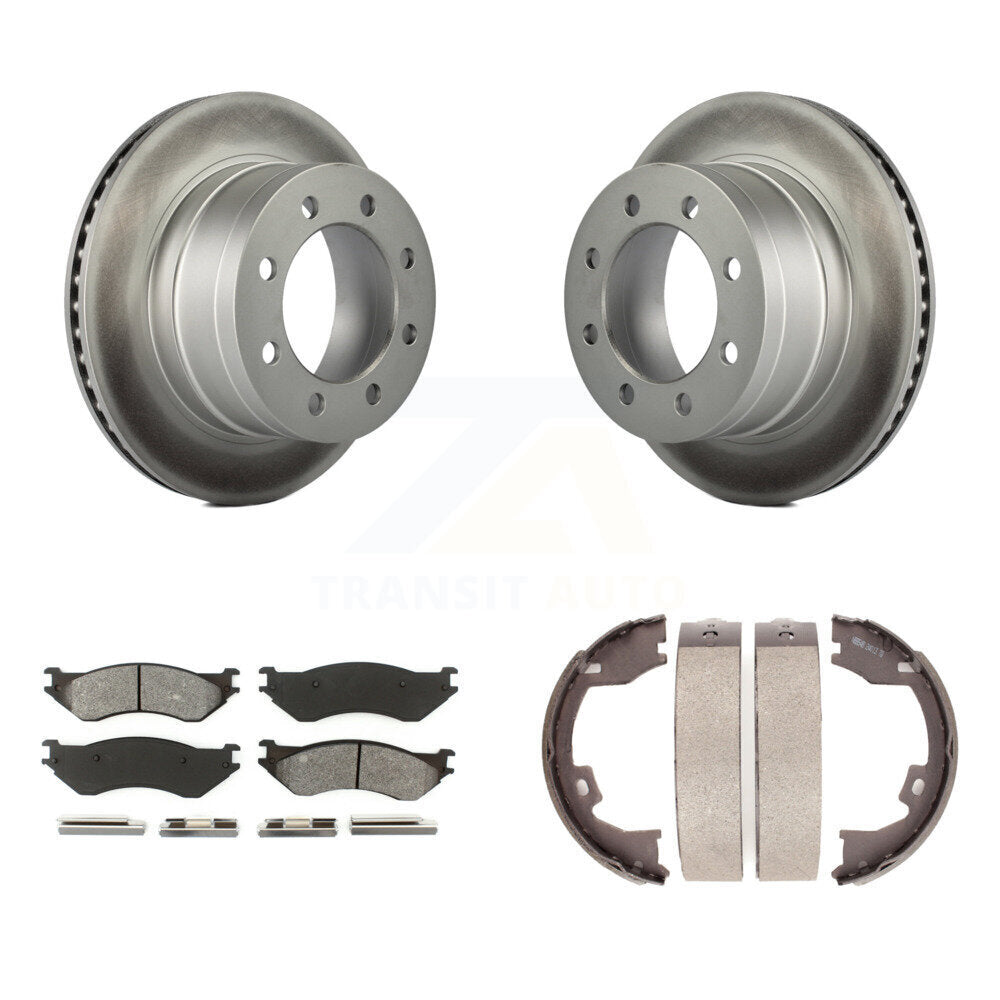 Transit Auto KGS-103058 Disc Brake Kit for 2006-2008 Dodge Ram 1500, Dodge Ram 2500, Dodge Ram 3500 - Rear