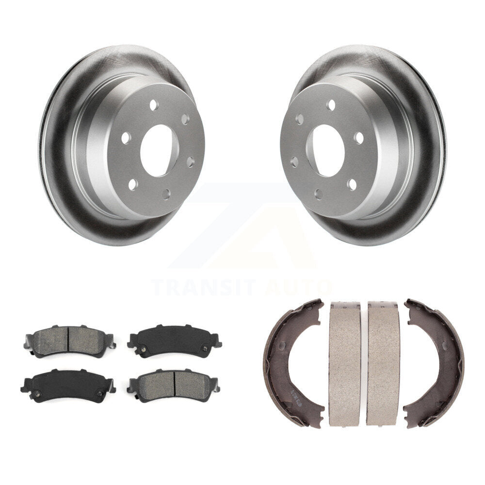 Transit Auto KGS-103066 Disc Brake Kit for 2006 Chevrolet Silverado 1500, GMC Sierra 1500 - Rear