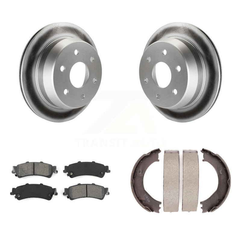 Transit Auto KGS-103066 Disc Brake Kit for 2006 Chevrolet Silverado 1500, GMC Sierra 1500 - Rear