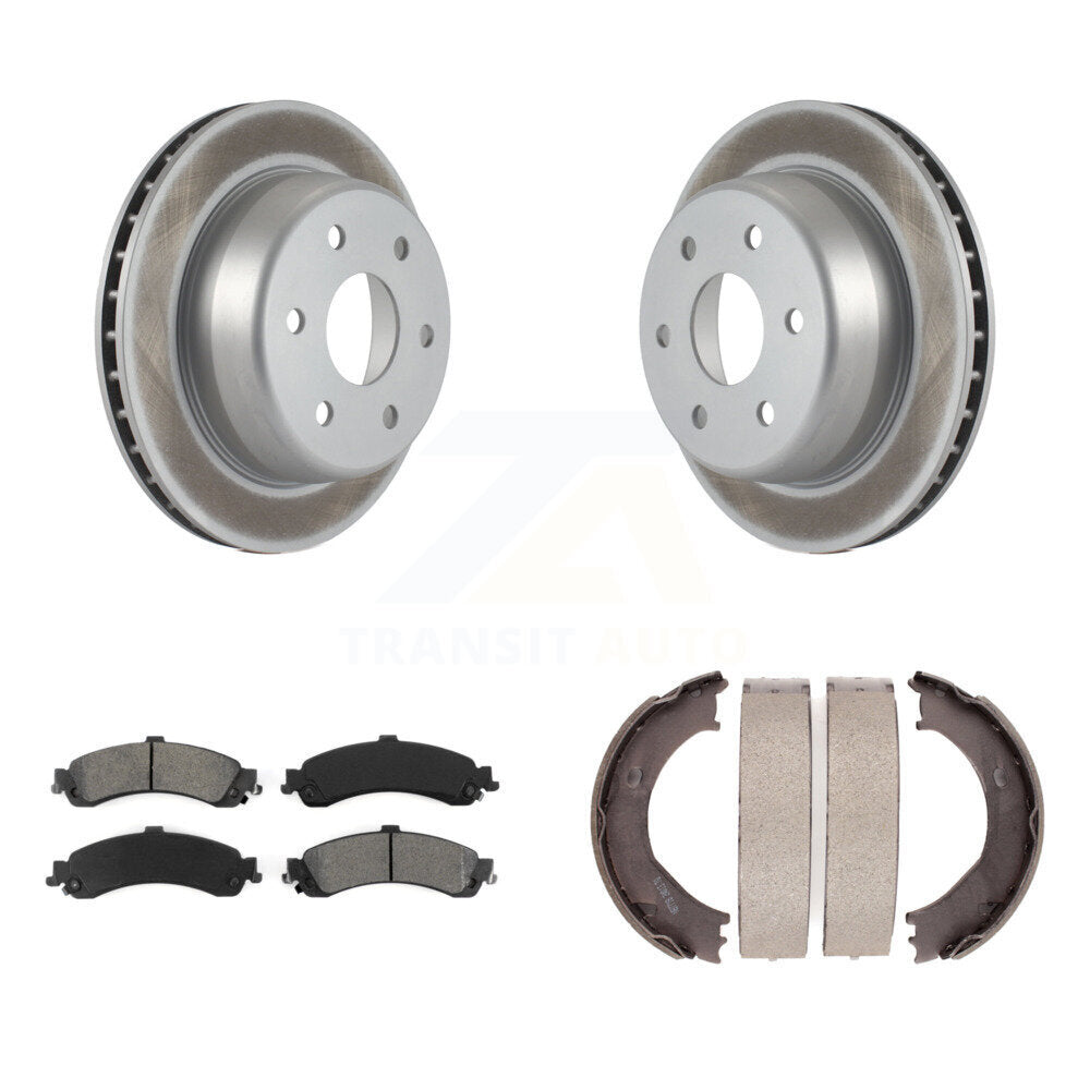 Transit Auto KGS-103067 Disc Brake Kit for 2006 Chevrolet Silverado 1500, GMC Sierra 1500 - Rear