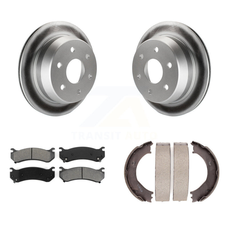 Transit Auto KGS-103069 Disc Brake Kit for 2003 Chevrolet Silverado 2500, Chevrolet Silverado 2500 HD, GMC Sierra 2500 - Rear