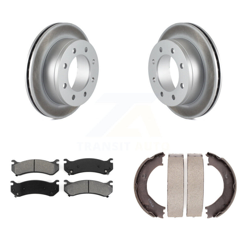 Transit Auto KGS-103070 Disc Brake Kit for 1999-2010 Chevrolet Suburban 2500, GMC Sierra 3500 HD and More - Rear