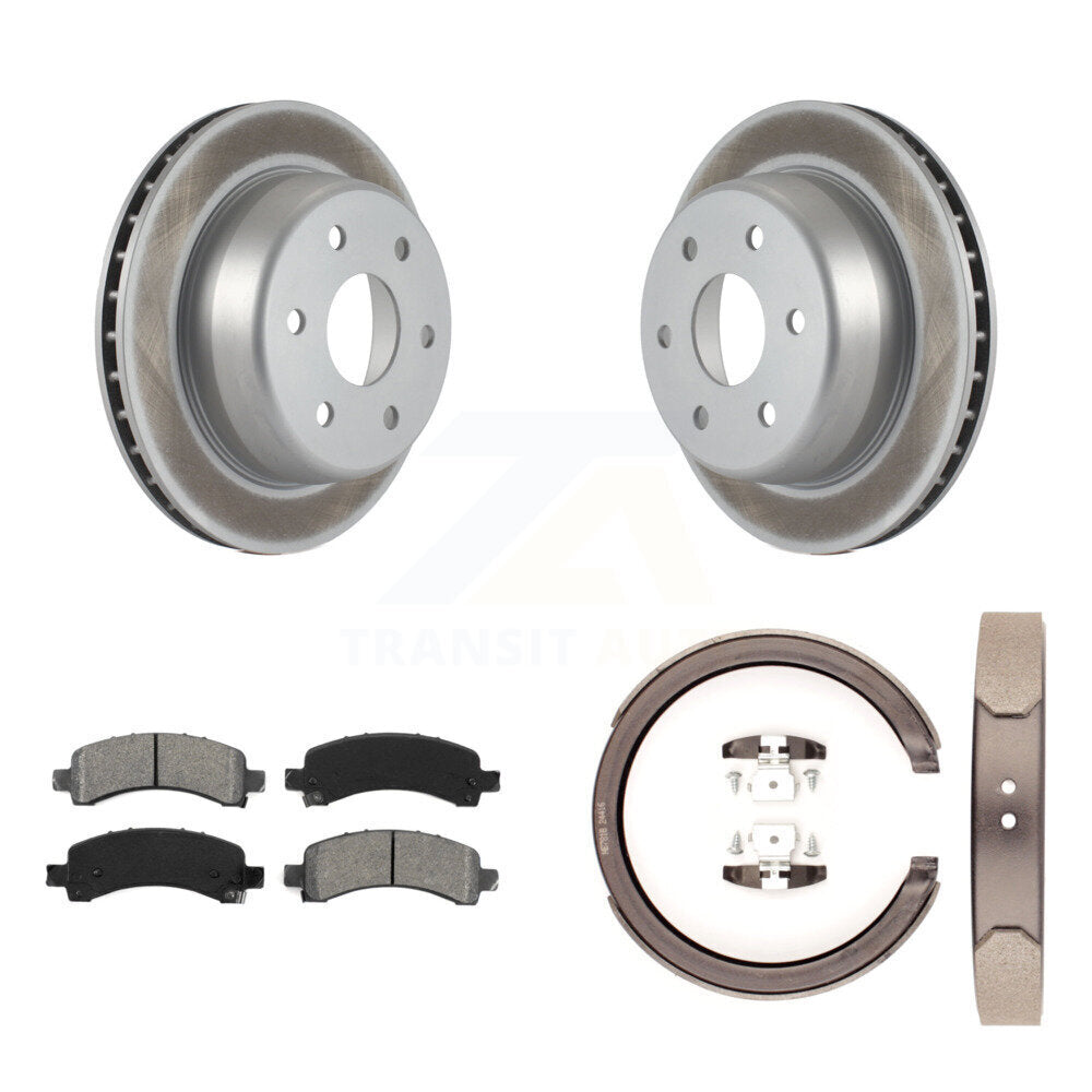 Transit Auto KGS-103073 Disc Brake Kit for 2002-2014 Cadillac Escalade, Chevrolet Avalanche 1500 and More - Rear