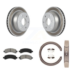 Transit Auto KGS-103073 Disc Brake Kit for 2002-2014 Cadillac Escalade, Chevrolet Avalanche 1500 and More - Rear