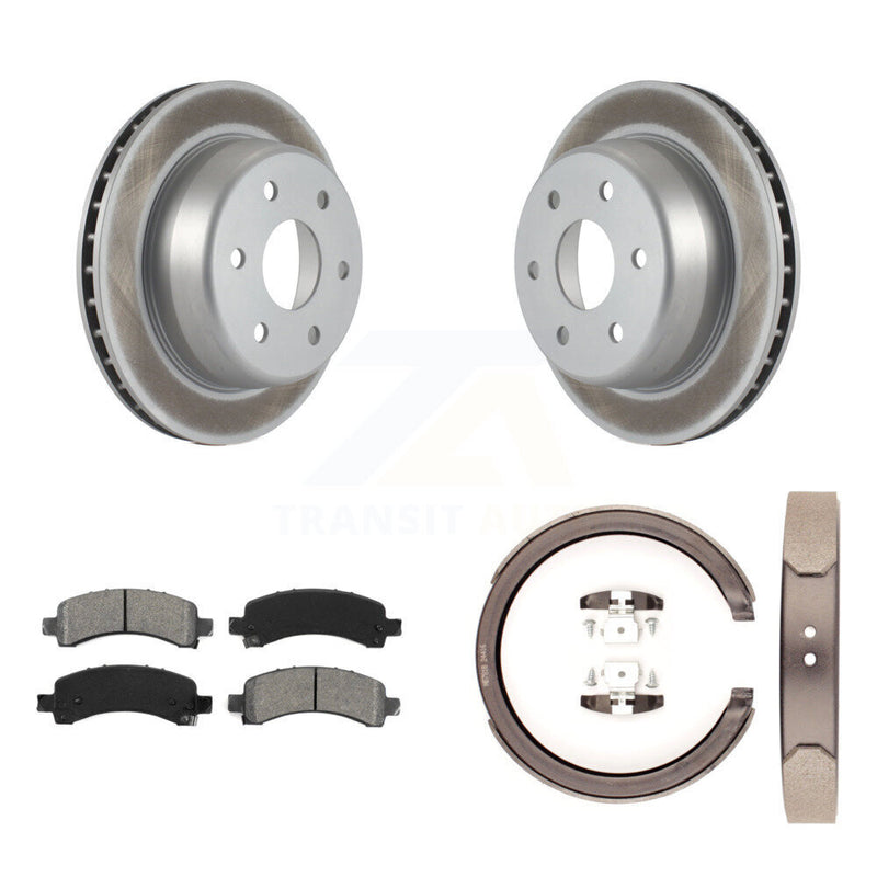 Transit Auto KGS-103073 Disc Brake Kit for 2002-2014 Cadillac Escalade, Chevrolet Avalanche 1500 and More - Rear