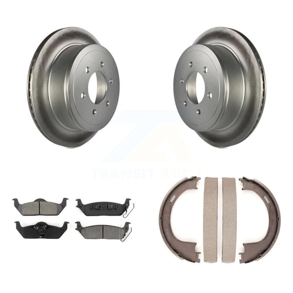 Transit Auto KGS-103076 Disc Brake Kit for 2004-2008 Lincoln Mark LT, Ford F-150 - Rear
