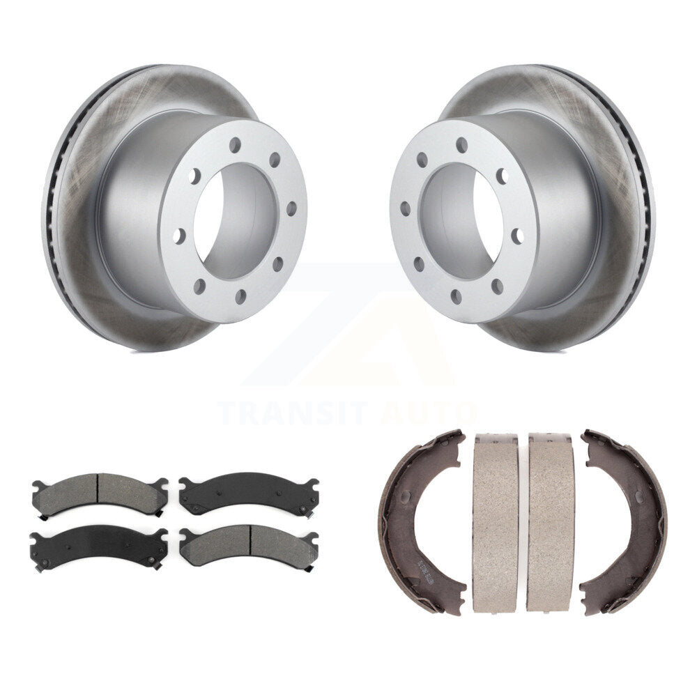 Transit Auto KGS-103080 Disc Brake Kit for 2001-2010 GMC Sierra 3500 HD, Chevrolet Silverado 3500 Classic and More - Rear
