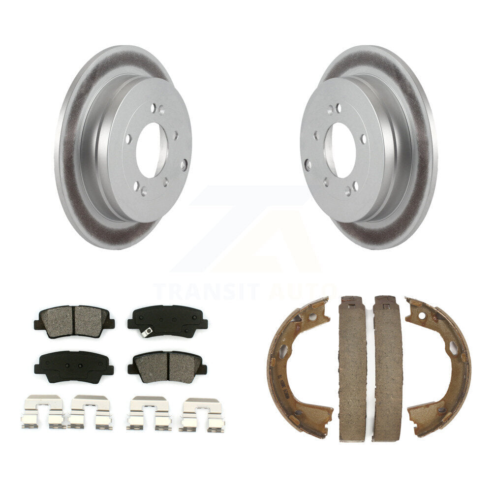 Transit Auto KGS-103087 Disc Brake Kit for 2010 Hyundai Azera - Rear