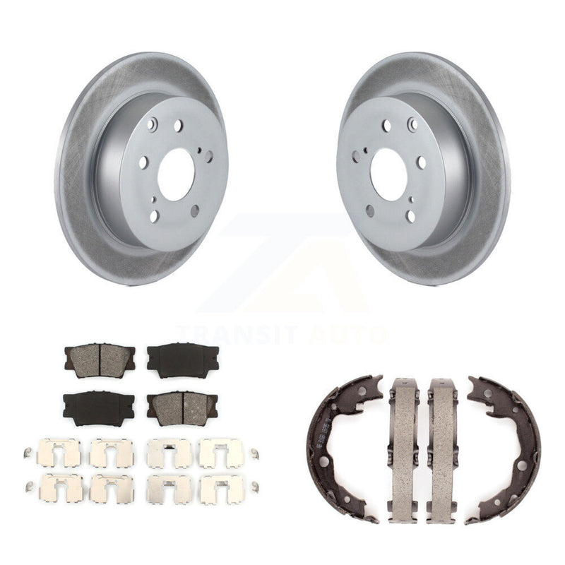 Transit Auto KGS-103093 Disc Brake Kit for 2009-2013 Toyota Matrix, Pontiac Vibe - Rear
