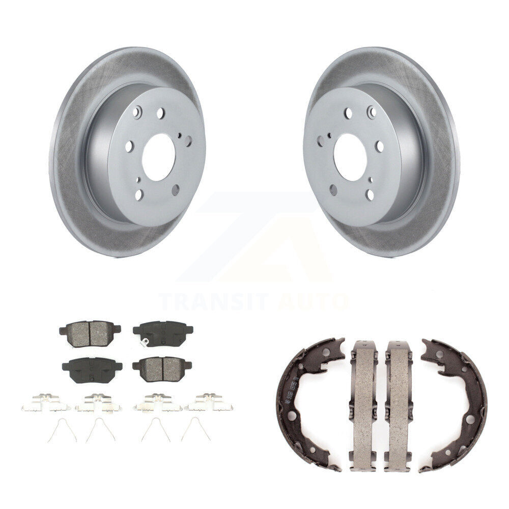 Transit Auto KGS-103096 Disc Brake Kit for 2010 Toyota Matrix - Rear