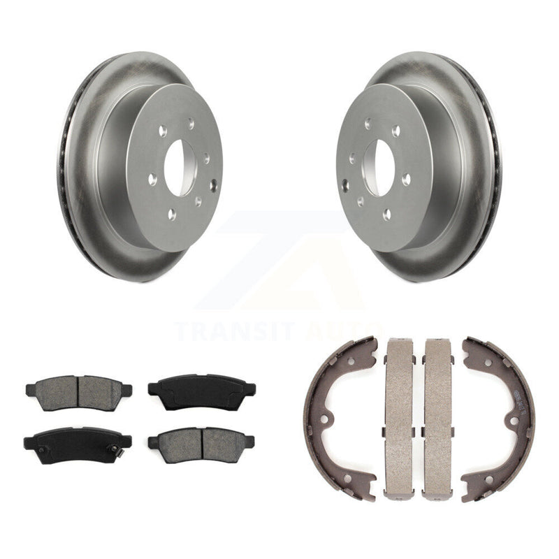 Transit Auto KGS-103110 Disc Brake Kit for 2005-2023 Nissan Xterra, Nissan Frontier - Rear