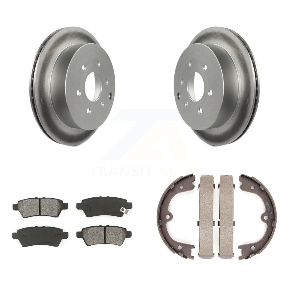 Transit Auto KGS-103111 Disc Brake Kit for 2006-2007 Nissan Xterra - Rear
