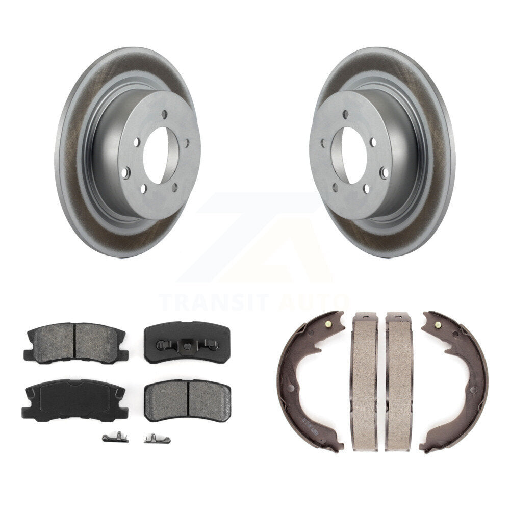 Transit Auto KGS-103114 Disc Brake Kit for 2008 Mitsubishi Outlander - Rear