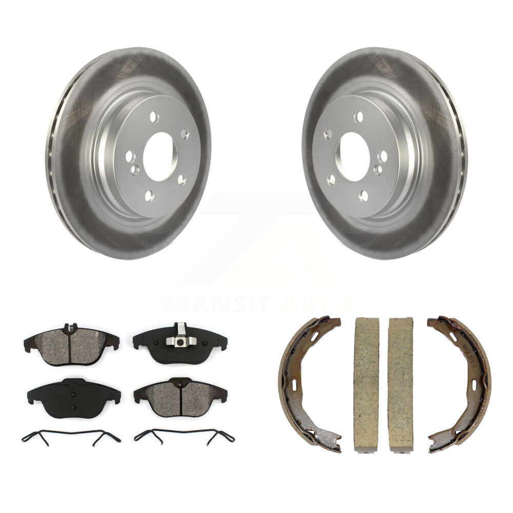 Transit Auto KGS-103125 Disc Brake Kit for 2008-2016 Mercedes-Benz C300, Mercedes-Benz C250 and More - Rear