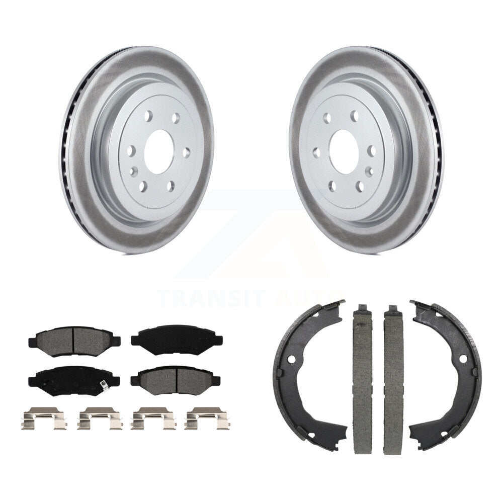 Transit Auto KGS-103127 Disc Brake Kit for 2010-2016 Cadillac SRX - Rear