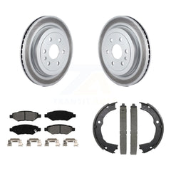 Transit Auto KGS-103127 Disc Brake Kit for 2010-2016 Cadillac SRX - Rear