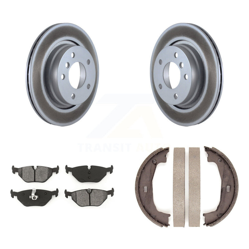 Transit Auto KGS-103129 Disc Brake Kit for 2000-2006 BMW 325Ci, BMW 325i and More - Rear