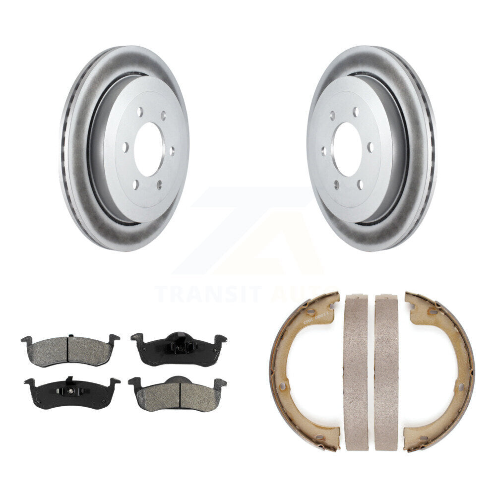 Transit Auto KGS-103131 Disc Brake Kit for 2007-2017 Ford Expedition, Lincoln Navigator - Rear