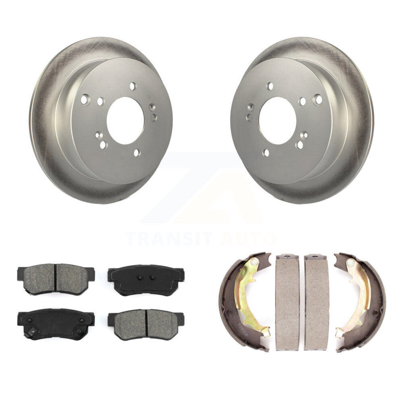 Transit Auto KGS-103135 Disc Brake Kit for 2001-2010 Hyundai Tucson, Kia Sportage, Hyundai Santa Fe - Rear