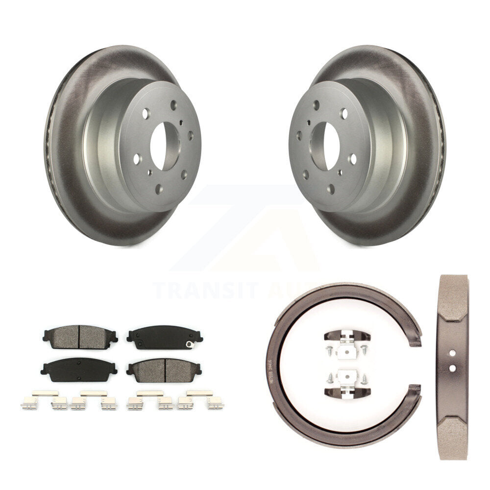 Transit Auto KGS-103139 Disc Brake Kit for 2007-2014 Chevrolet Silverado 1500, Cadillac Escalade and More - Rear