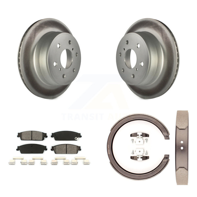 Transit Auto KGS-103139 Disc Brake Kit for 2007-2014 Chevrolet Silverado 1500, Cadillac Escalade and More - Rear