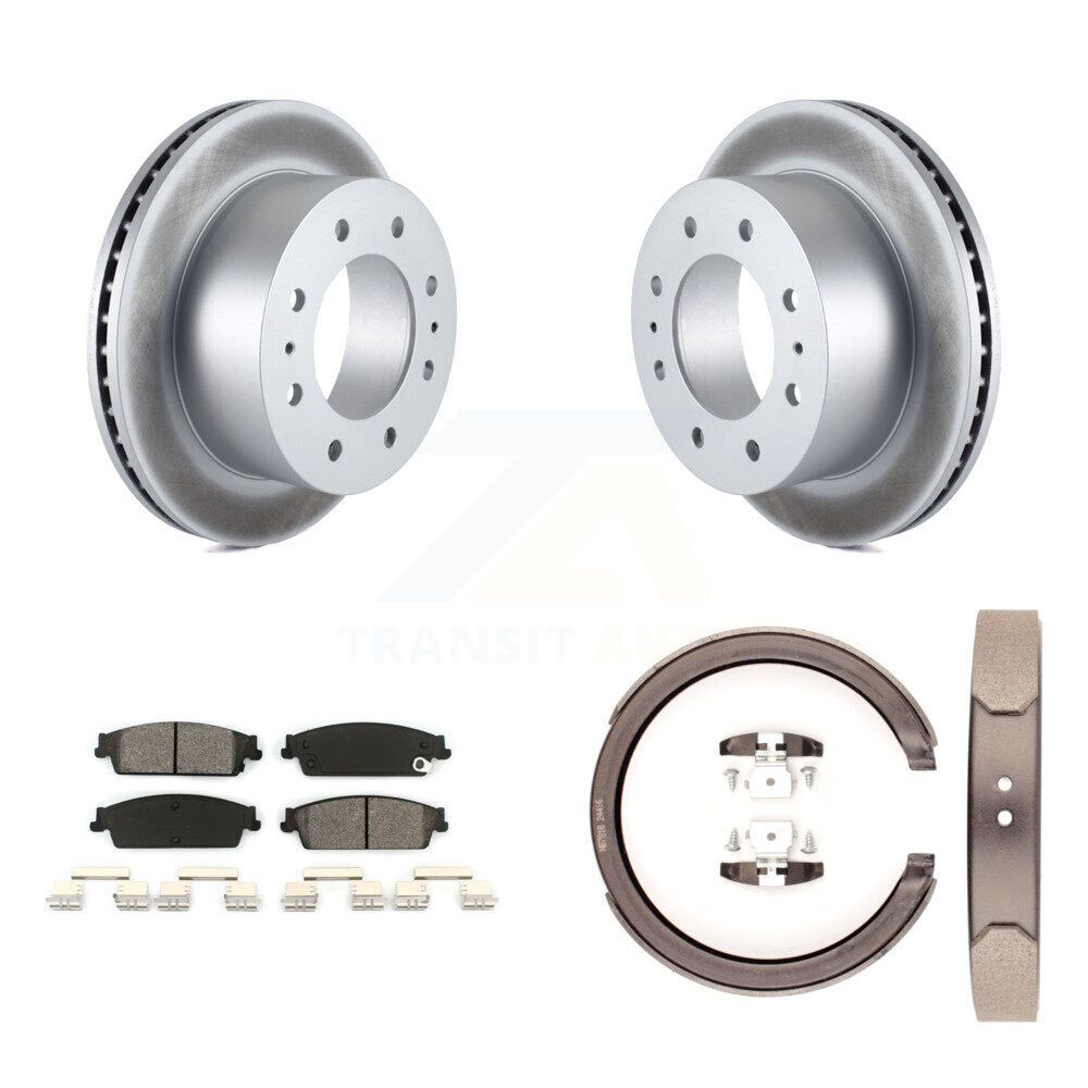 Transit Auto KGS-103141 Disc Brake Kit for 2011 Chevrolet Silverado 1500 - Rear