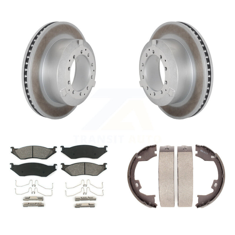 Transit Auto KGS-103144 Disc Brake Kit for 2005-2016 IC Corporation AE School Bus, IC Corporation AC Commercial Bus and More - Rear