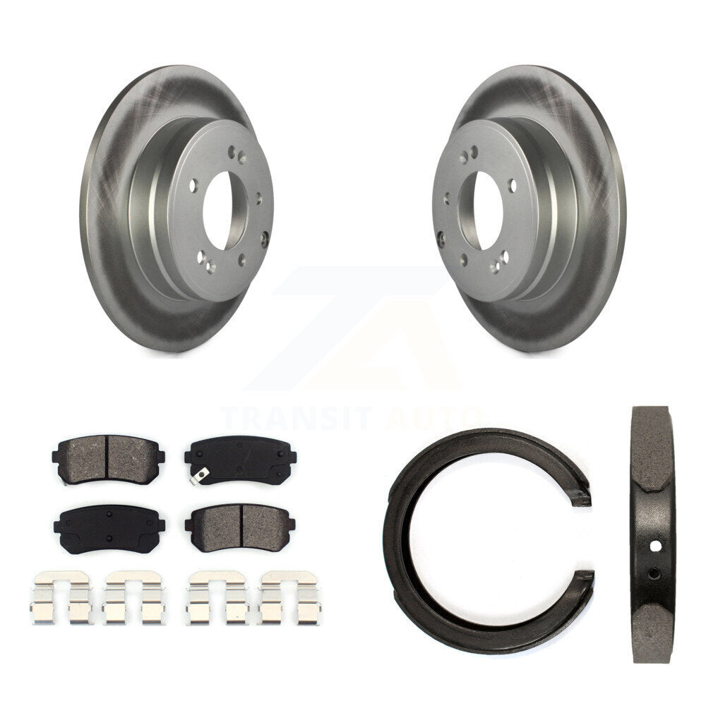Transit Auto KGS-103148 Disc Brake Kit for 2014-2017 Hyundai Tucson, Hyundai Sonata, Kia Cadenza - Rear