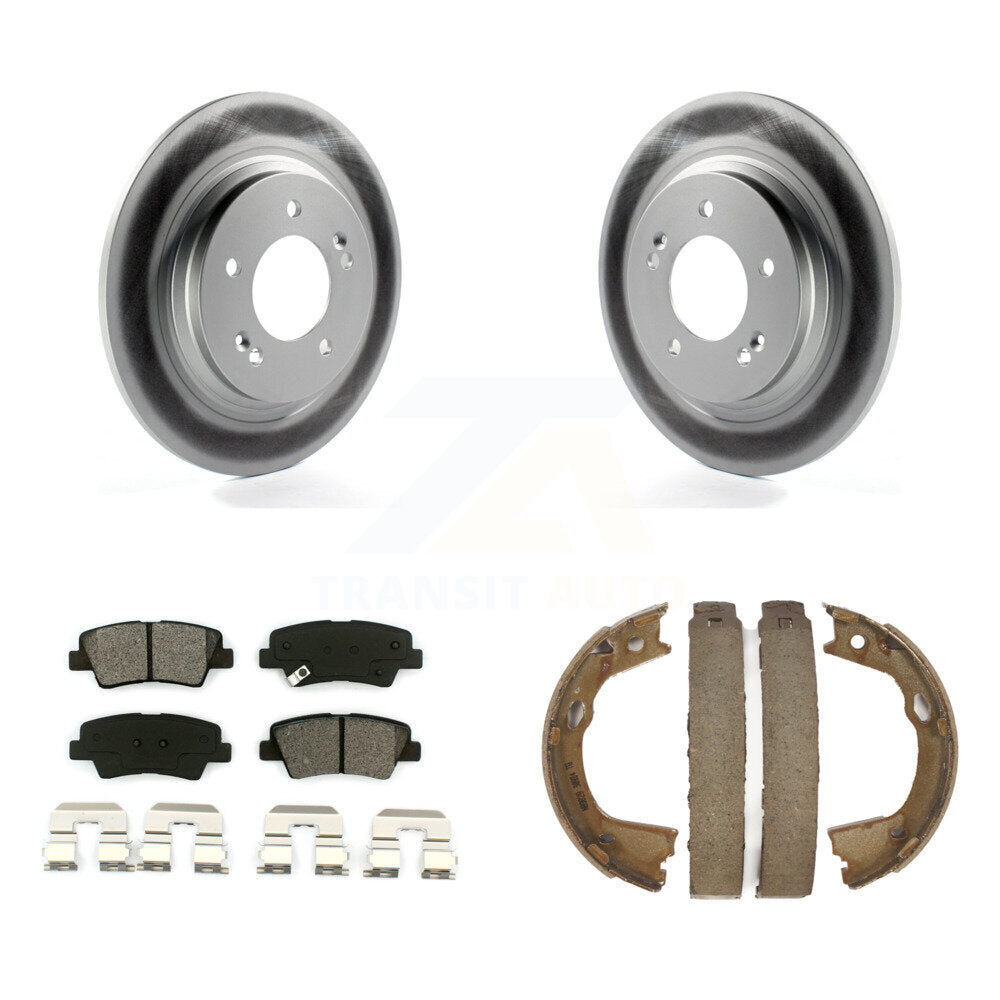 Transit Auto KGS-103149 Disc Brake Kit for 2015-2017 Hyundai Azera, Hyundai Sonata - Rear