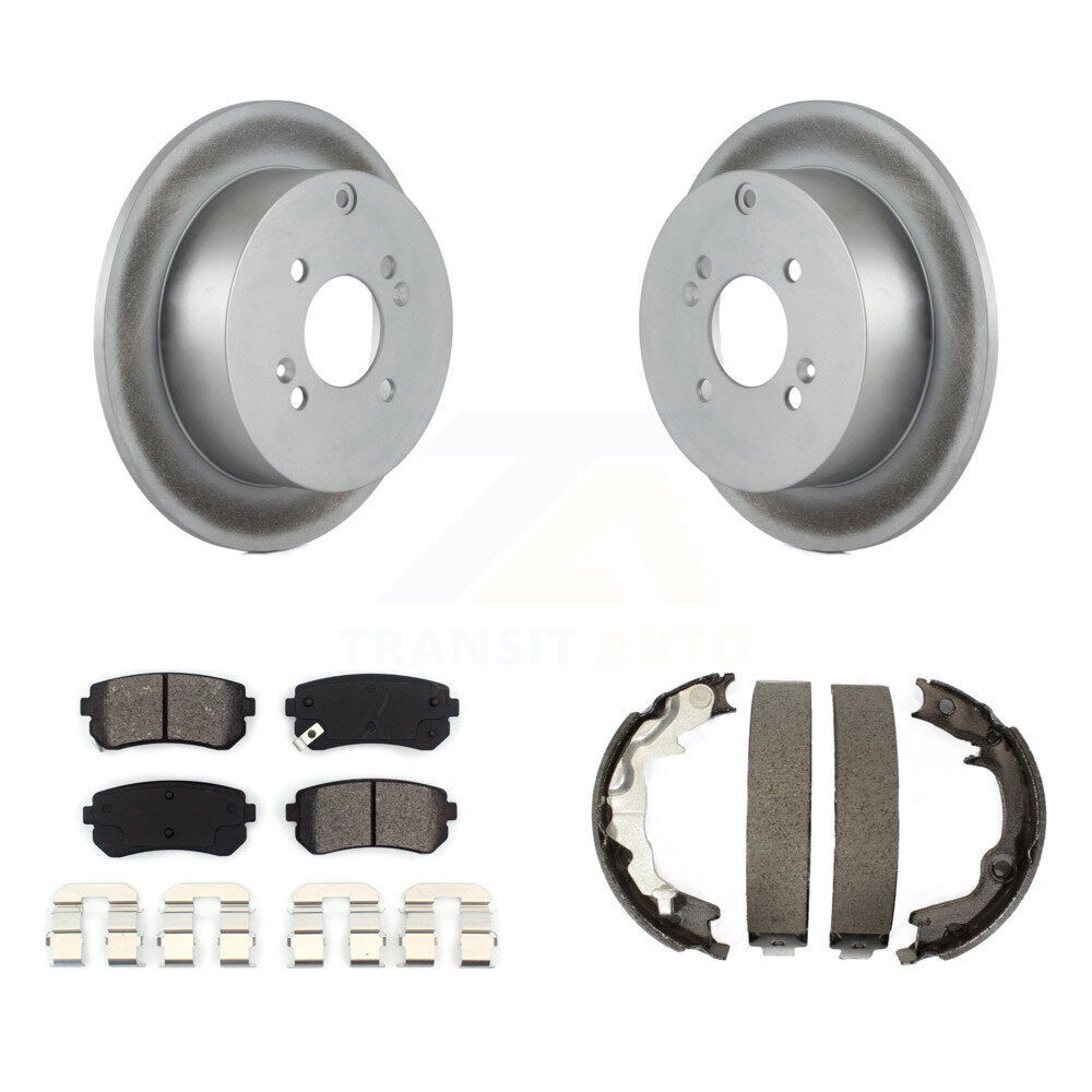 Transit Auto KGS-103154 Disc Brake Kit for 2006-2007 Hyundai Accent, Kia Rio, Kia Rio5 - Rear