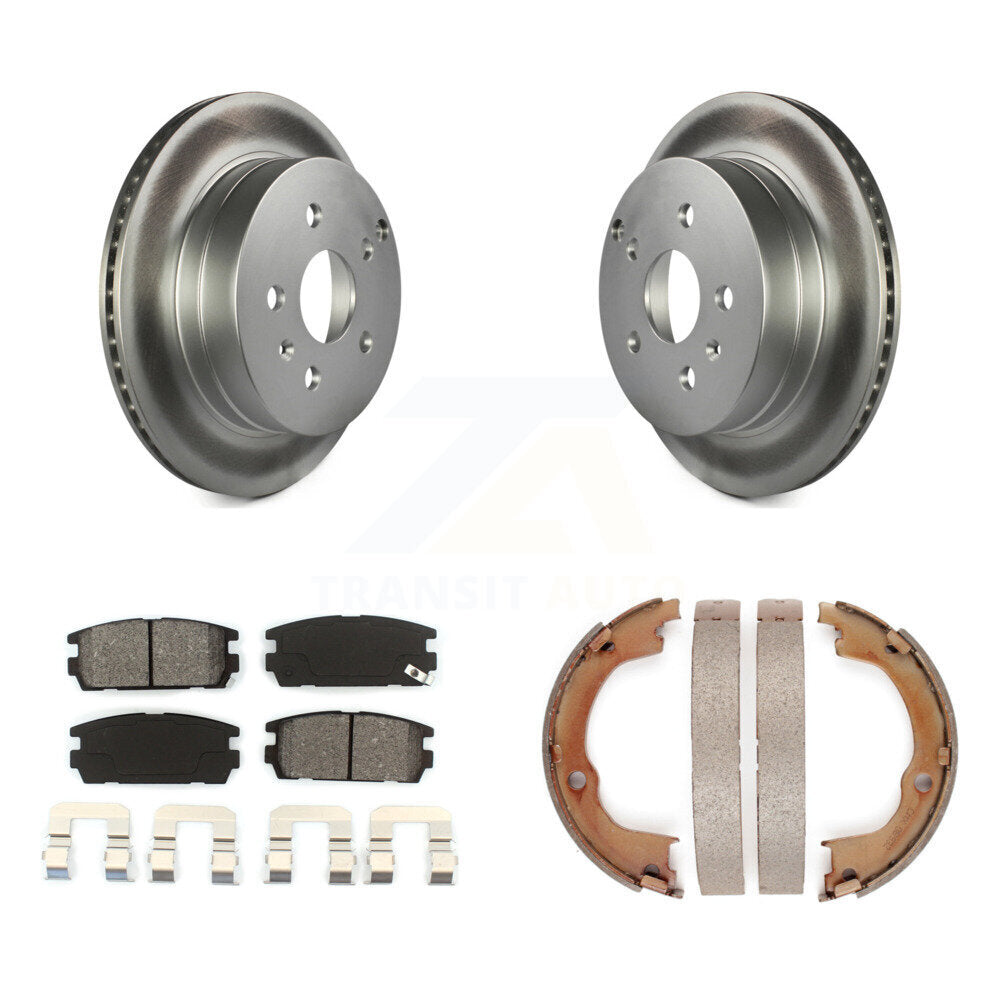 Transit Auto KGS-103155 Disc Brake Kit for 2010-2017 Chevrolet Equinox, GMC Terrain - Rear