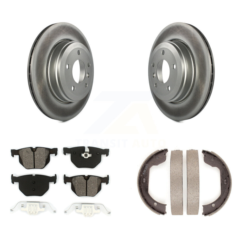 Transit Auto KGS-103156 Disc Brake Kit for 2004-2009 BMW 528i, BMW 525i, BMW 530i - Rear