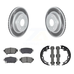Transit Auto KGS-103160 Disc Brake Kit for 2018-2023 Nissan Rogue Sport, Nissan Qashqai, Nissan Rogue - Rear