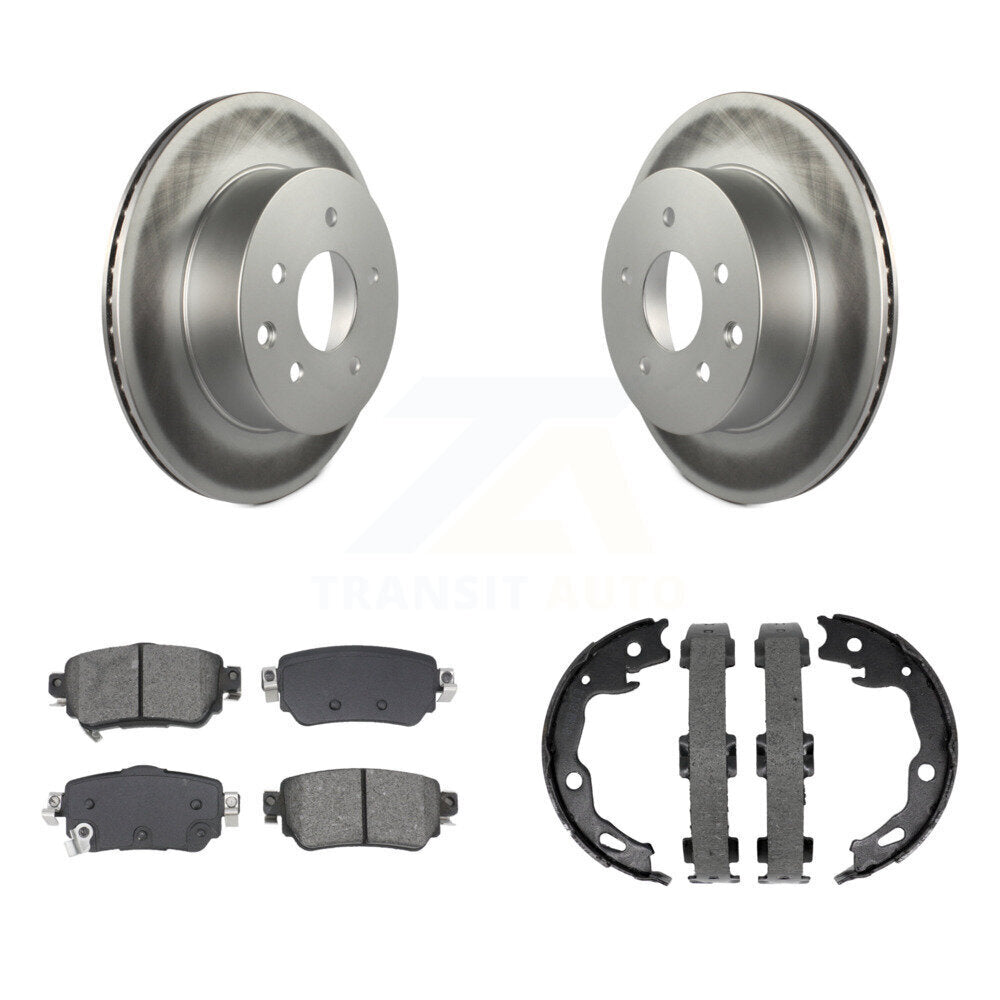 Transit Auto KGS-103161 Disc Brake Kit for 2019 Nissan Rogue Sport - Rear