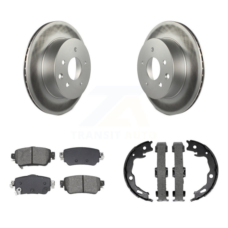 Transit Auto KGS-103161 Disc Brake Kit for 2019 Nissan Rogue Sport - Rear