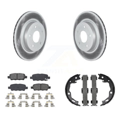 Transit Auto KGS-103162 Disc Brake Kit for 2017-2019 Nissan Rogue Sport, Nissan Qashqai - Rear