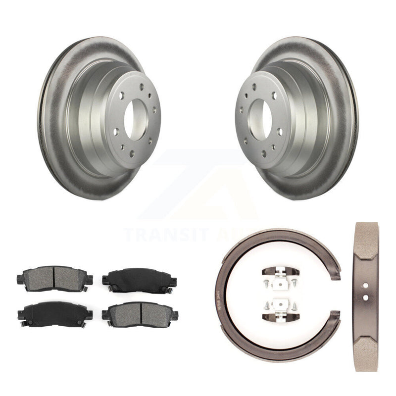 Transit Auto KGS-103174 Disc Brake Kit for 2002-2009 Saab 9-7x, Buick Rainier and More - Rear