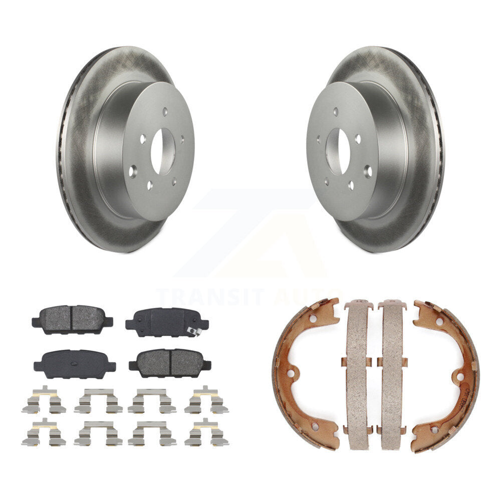 Transit Auto KGS-103186 Disc Brake Kit for 2004-2008 INFINITI FX35, INFINITI FX45, Nissan Quest - Rear
