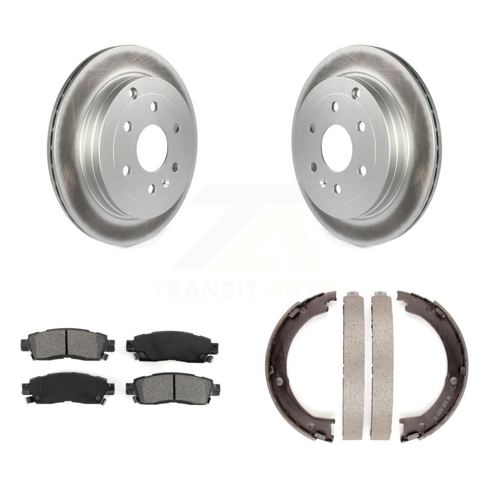 Transit Auto KGS-103194 Disc Brake Kit for 2007-2017 GMC Acadia Limited, Chevrolet Traverse and More - Rear