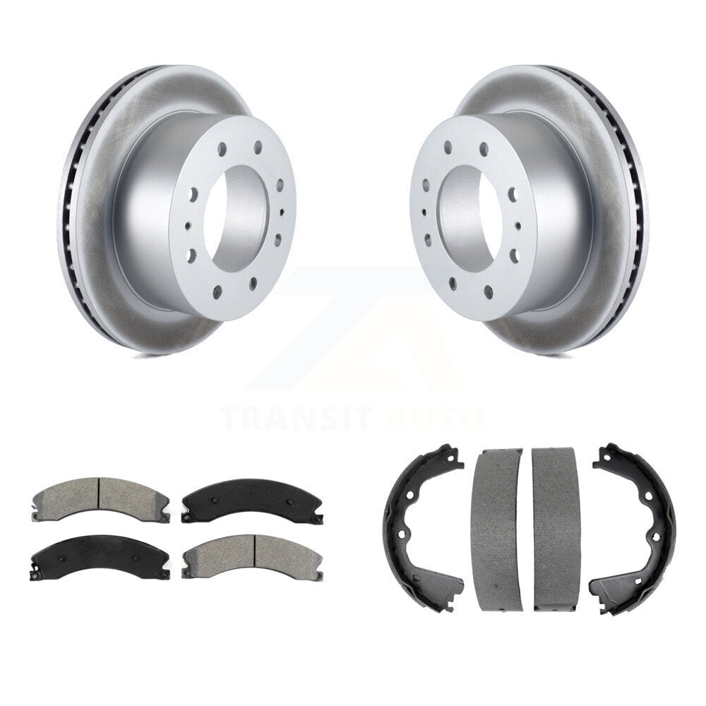 Transit Auto KGS-103195 Disc Brake Kit for 2011-2019 Chevrolet Suburban 3500 HD, Chevrolet Silverado 2500 HD, GMC Sierra 2500 HD - Rear
