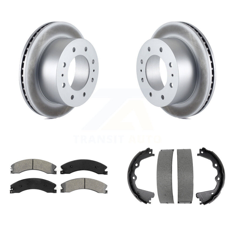 Transit Auto KGS-103195 Disc Brake Kit for 2011-2019 Chevrolet Suburban 3500 HD, Chevrolet Silverado 2500 HD, GMC Sierra 2500 HD - Rear