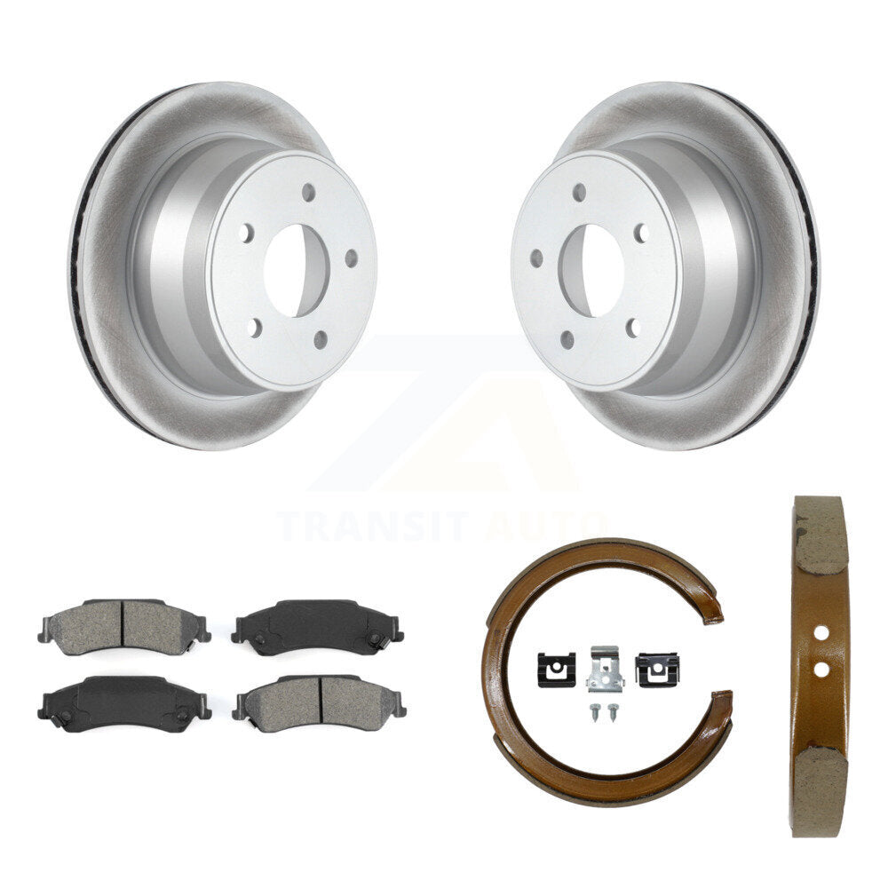 Transit Auto KGS-103197 Disc Brake Kit for 1997-2005 GMC Jimmy, Chevrolet S10 and More - Rear